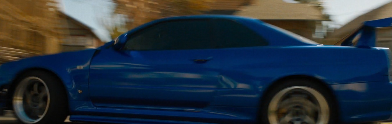 Nissan Skyline GT-R R34 1999 azul
